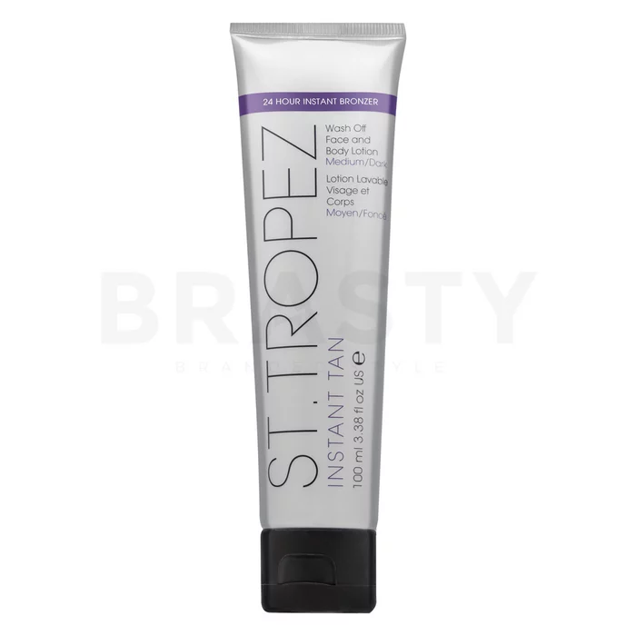 St.Tropez Instant Tan Face and Body Wash Off Lotion Medium & Dark измиващ се бронзър за тяло 100 ml