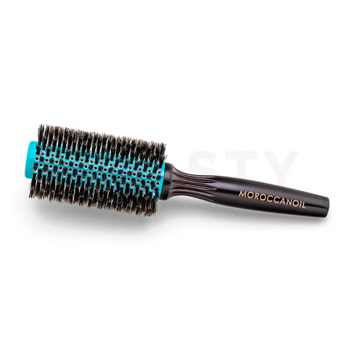 Moroccanoil Wooden Boar Bristle Round Brush 35 mm kartáč na vlasy s kančími štětinami