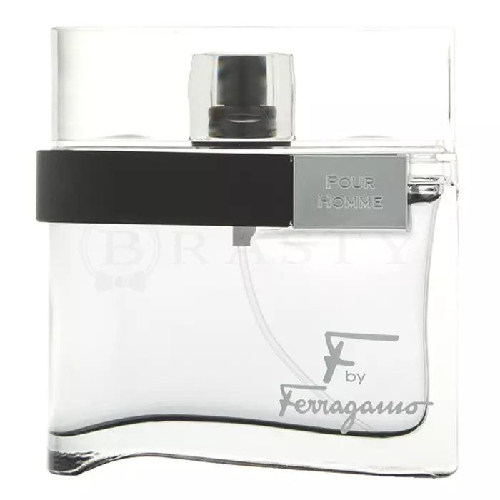 Salvatore Ferragamo F by Ferragamo Pour Homme Black Toaletna voda za moške 50 ml