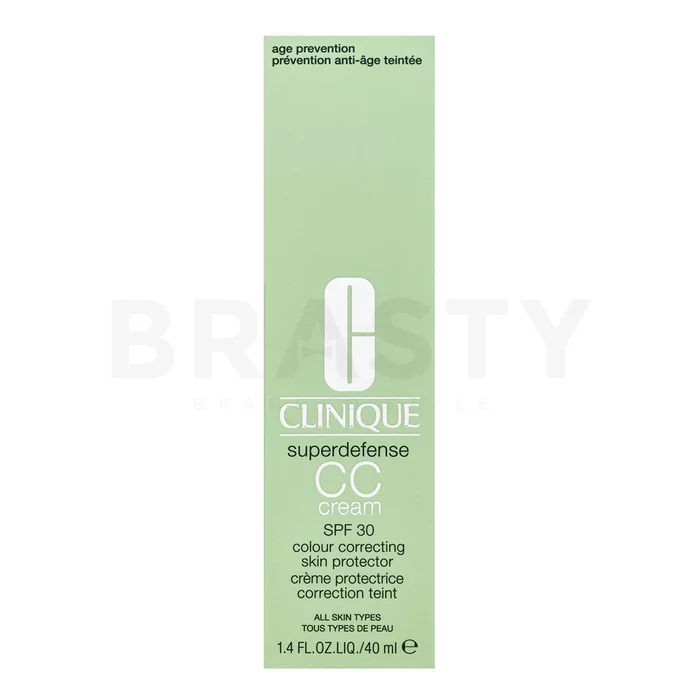 Clinique Superdefense CC SPF 30 Colour Correcting Skin Protection Medium Deep CC cream with moisturizing effect 40 ml