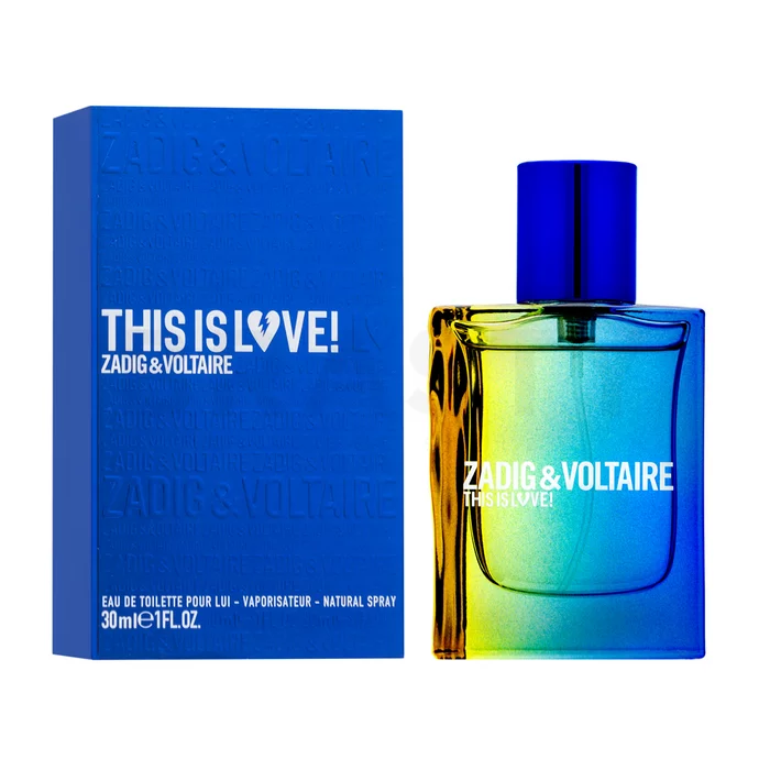 Zadig & Voltaire This is Love! for Him toaletní voda pro muže 30 ml