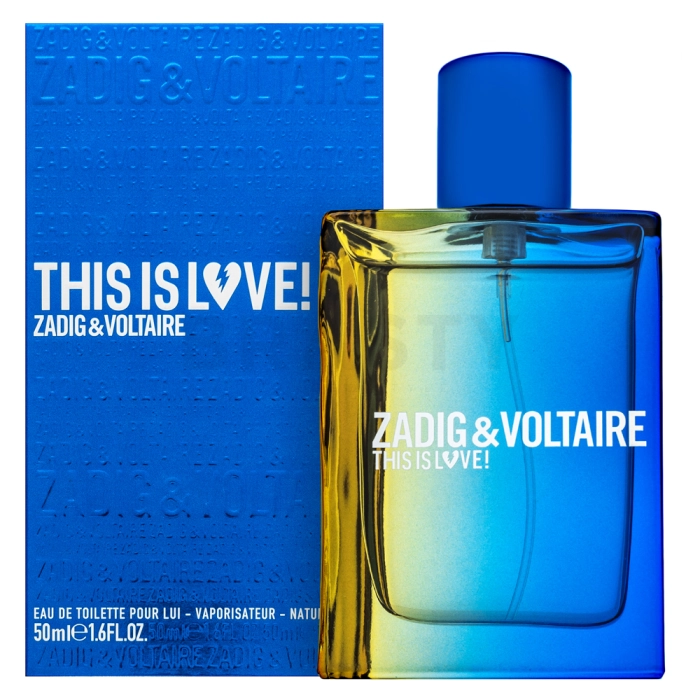 Zadig & Voltaire This is Love! for Him toaletní voda pro muže 50 ml