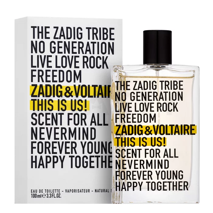 Zadig & Voltaire This is Us! Eau de Toilette unisex 100 ml