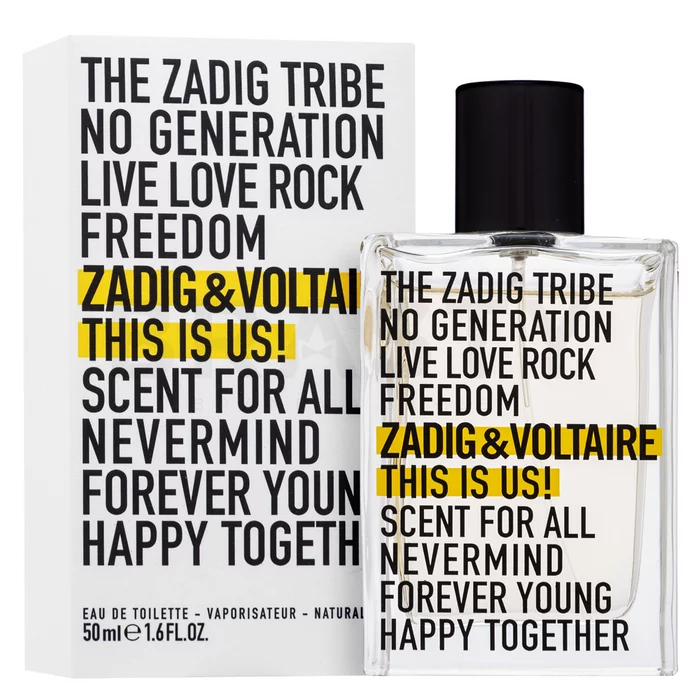 Zadig & Voltaire This is Us! woda toaletowa unisex 50 ml