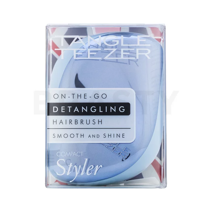 Tangle Teezer Compact Styler Haarbürste Baby Blue Chrome