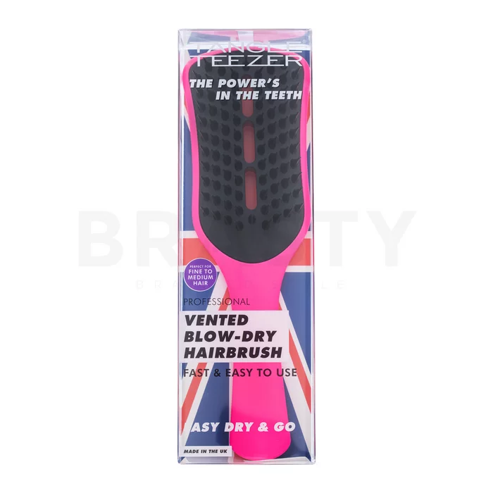 Tangle Teezer Easy Dry & Go Vented Hairbrush perie de păr pentru o pieptanare mai usoara Shocking Cerise