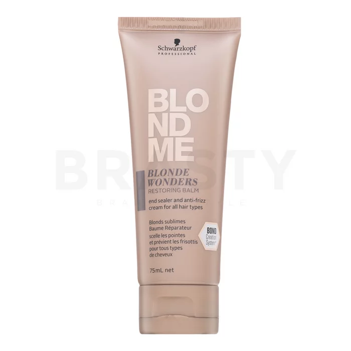 Schwarzkopf Professional BlondMe Blonde Wonders Restoring Balm bezoplachová péče pro blond vlasy 75 ml