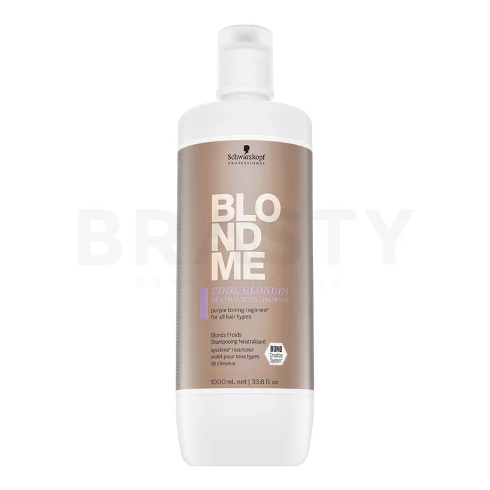 Schwarzkopf Professional BlondMe Cool Blondes Neutralizing Shampoo neutralizujúci šampón pre blond vlasy 1000 ml