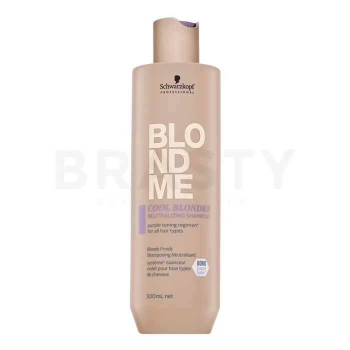 Schwarzkopf Professional BlondMe Cool Blondes Neutralizing Shampoo shampoo om gele tinten te neutraliseren 300 ml