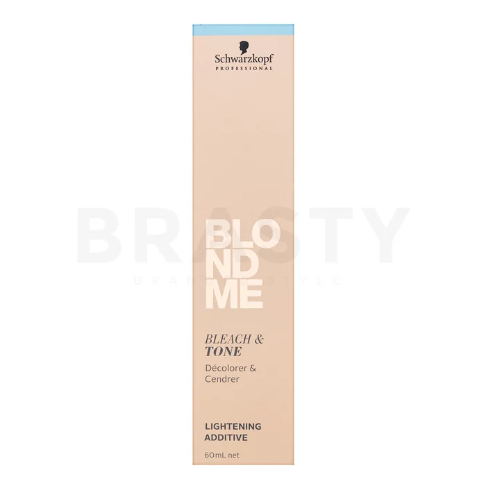 Schwarzkopf Professional BlondMe Bleach & Tone Lightening Additive krém pro zesvětlení vlasů Cool 60 ml