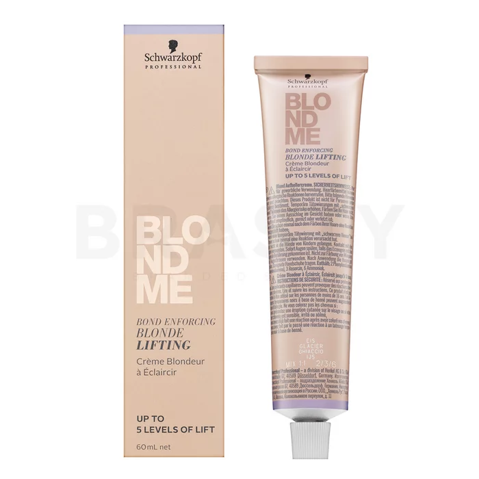 Schwarzkopf Professional BlondMe Bond Enforcing Blonde Lifting obojena krema za toniranje za plavu kosu Ice 60 ml