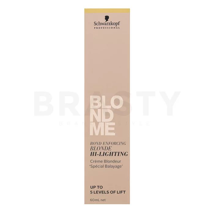 Schwarzkopf Professional BlondMe Bond Enforcing Blonde High-Lighting tónovací barevný krém pro všechny typy vlasů Cool Rose 60 ml