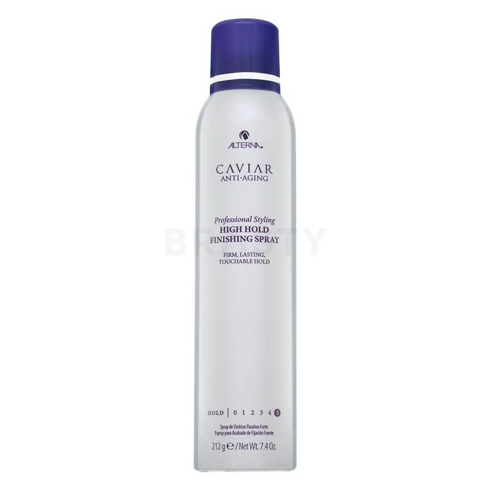 Alterna Caviar Anti-Aging Professional Styling High Hold Finishing Spray suchý lak na vlasy pro silnou fixaci 212 g