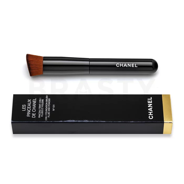 Chanel Les Pinceaux Pinceau Teint 2 En 1 make-up kwast en poederkwast 2v1