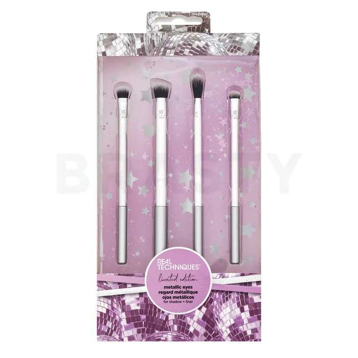 Real Techniques Limited Edition Eye Brushes - Metallic borstelset voor ogen