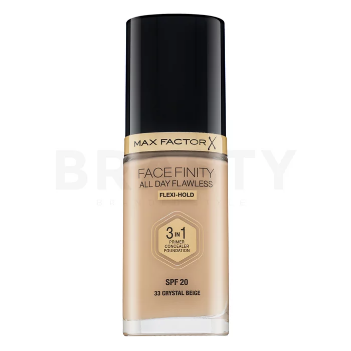 Max Factor Facefinity All Day Flawless Flexi-Hold 3in1 Primer Concealer Foundation SPF20 fond de ten lichid 3in1 33 30 ml