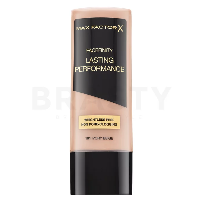 Max Factor Lasting Performance Long Lasting Make-Up dlouhotrvající make-up pro sjednocenou a rozjasněnou pleť 101 Ivory Beige 35 ml
