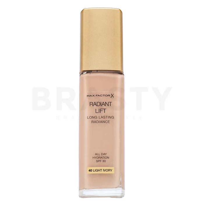 Max Factor Radiant Lift Long Lasting Radiance dlouhotrvající make-up 40 Light Ivory 30 ml
