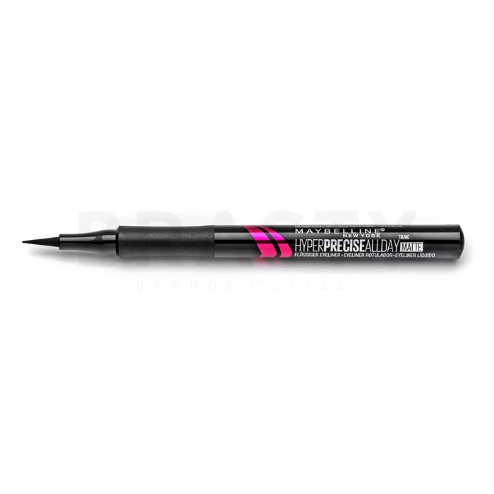 Maybelline Hyper Precise All Day Eyeliner linka na oči ve fixu Matte Black