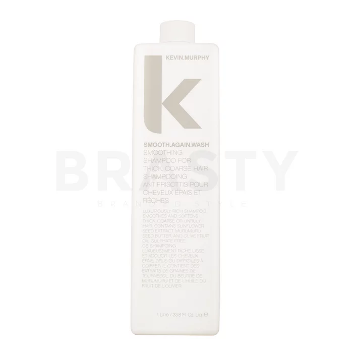 Kevin Murphy Smooth.Again.Wash șampon de netezire pentru păr aspru si indisciplinat 1000 ml