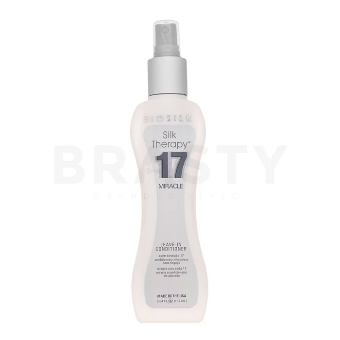 BioSilk Silk Therapy 17 Miracle Leave-In Conditioner Cuidado de enjuague Para todo tipo de cabello 167 ml