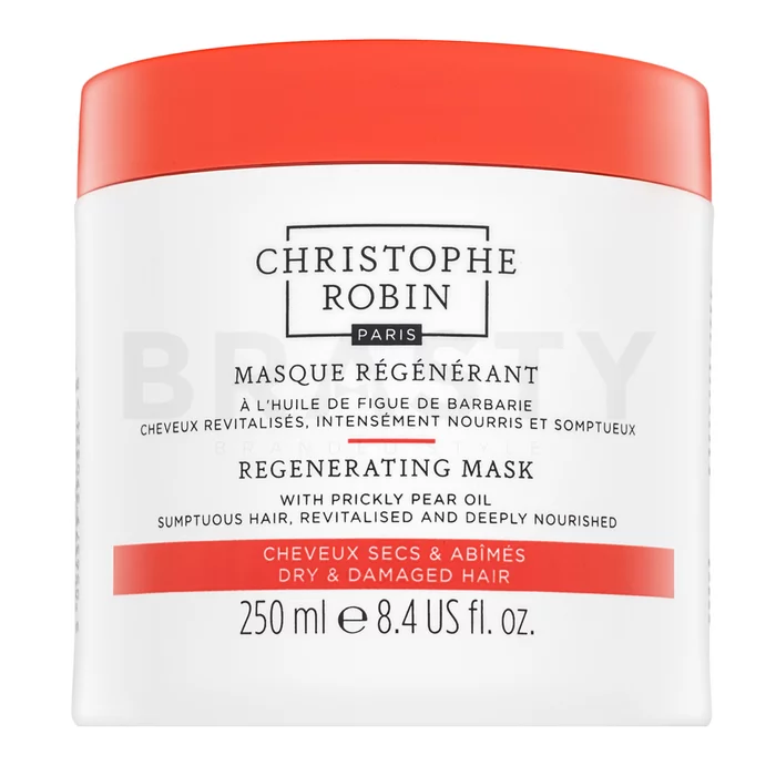 Christophe Robin Regenerating Mask Mascarilla capilar nutritiva Para cabello seco y dañado 250 ml