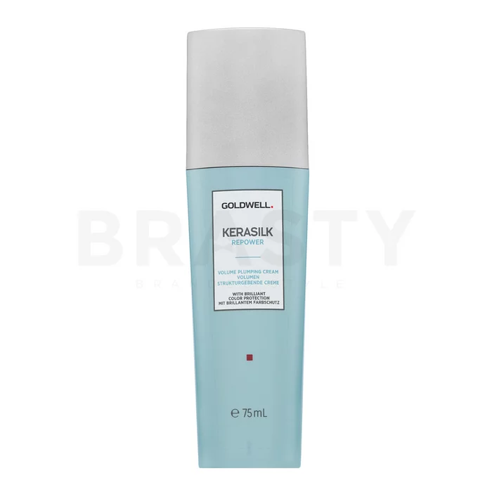 Goldwell Kerasilk Repower Volume Plumping Cream verzorging zonder spoelen voor haarvolume 75 ml