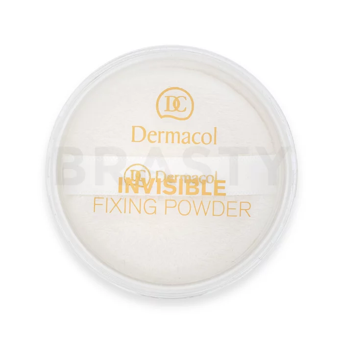 Dermacol Invisible Fixing Powder puder transparentny White 13 g