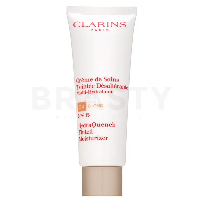 Clarins HydraQuench tónujúce a hydratačné emulzie Tinted Moisturizer SPF15 04 Blond 50 ml