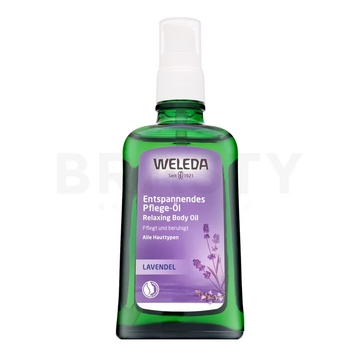 Weleda Lavender Relaxing Body Oil masážní olej pro zklidnění pleti 100 ml