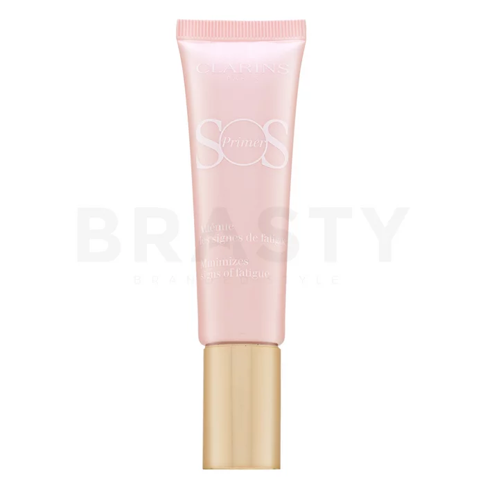 Clarins SOS Primer Minimises Signs of Fatigue podkladová báze proti nedokonalostem pleti 01 Rose 30 ml