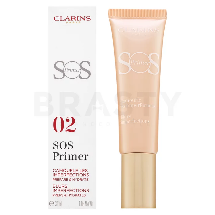 Clarins SOS Primer Blurs Imperfections podkladová báze proti nedokonalostem pleti Peach 30 ml