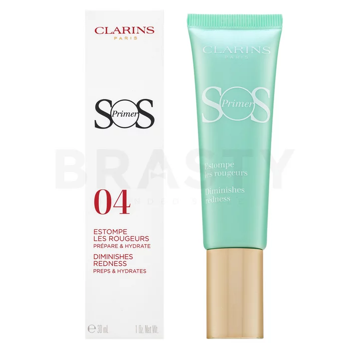 Clarins SOS Primer Diminishes Redness podkladová báze proti nedokonalostem pleti Green 30 ml