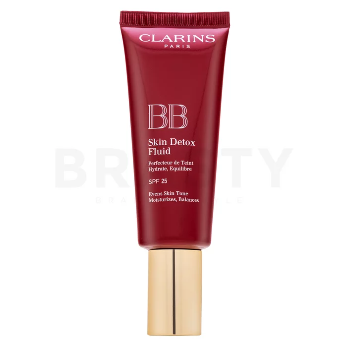 Clarins BB Skin Detox Fluid BB krém pro sjednocení barevného tónu pleti 01 Light 45 ml