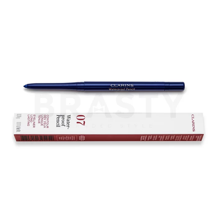 Clarins Waterproof Eye Pencil voděodolná tužka na oči 07 Blue Lily 0,3 g