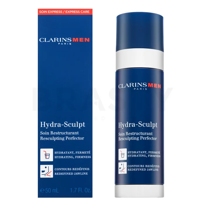 Clarins Men Hydra-Sculpt Resculpting Perfector multikorekční gelový balzám pro muže 50 ml