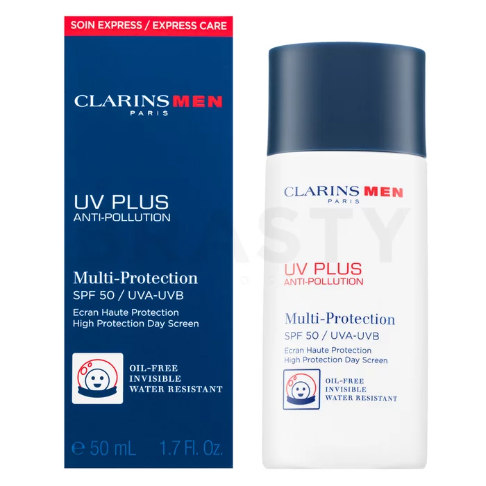Clarins Men krema za poslije sunčanja UV Plus Anti-Pollution Multi-Protection SPF50 50 ml