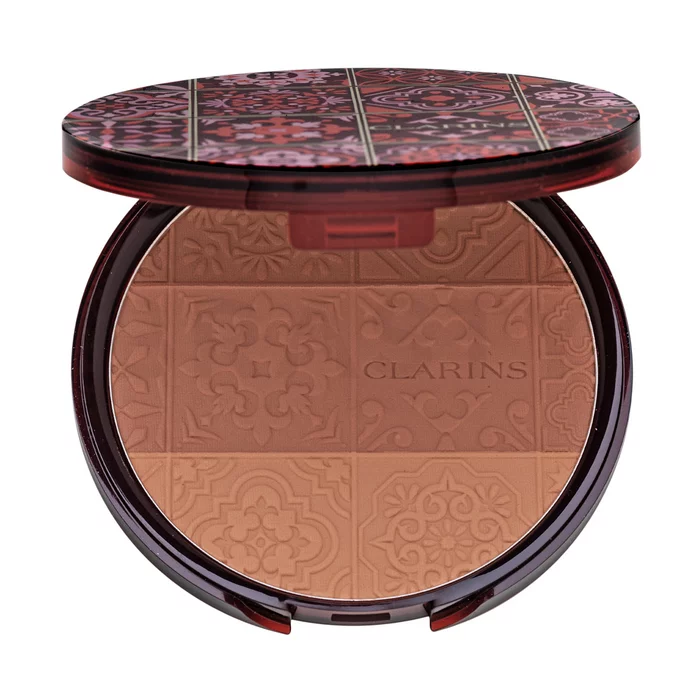 Clarins Summer Bronzing & Blush Limited Edition Compact pudr s matujícím účinkem 001 20 g