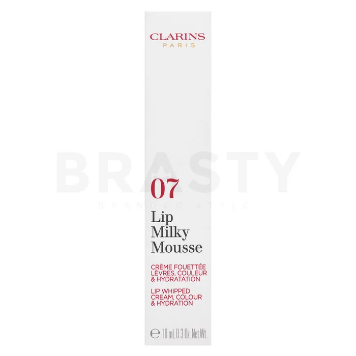 Clarins Lip Milky Mousse výživný balzám na rty s hydratačním účinkem 07 Milky Lilac Pink 10 ml