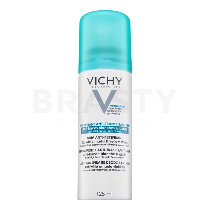Vichy Deodorant Anti-Transpirant 48H - No Marks antiperspirant proti nadměrnému pocení 125 ml