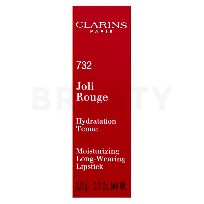 Clarins Joli Rouge Lipstick dlouhotrvající rtěnka s hydratačním účinkem 732 Grenadine 3,5 g