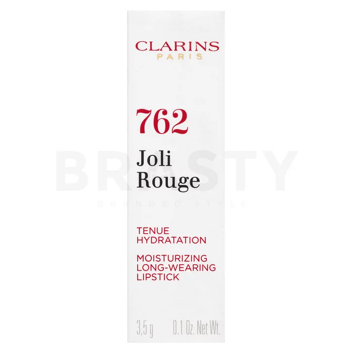 Clarins Joli Rouge Lipstick langhoudende lippenstift met hydraterend effect 762 Pop Pink 3,5 g