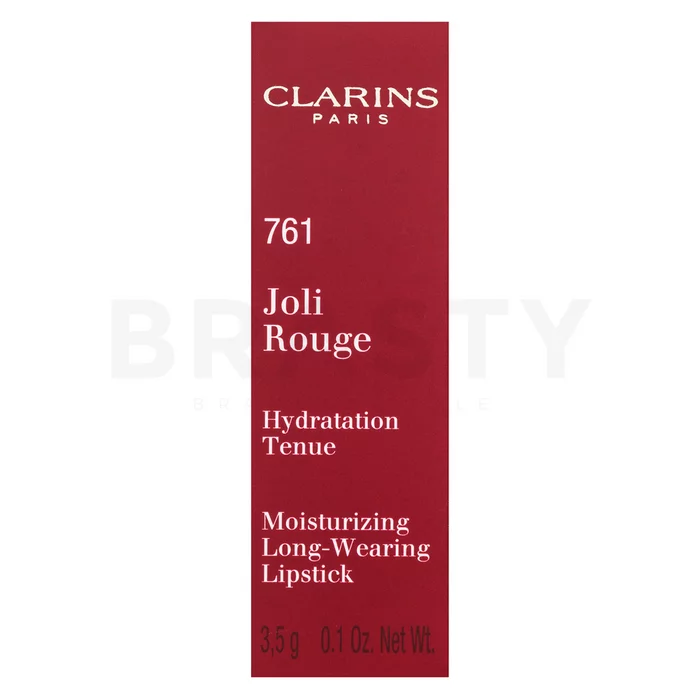Clarins Joli Rouge Lipstick dlouhotrvající rtěnka s hydratačním účinkem 761 Spicy Chili 3,5 g