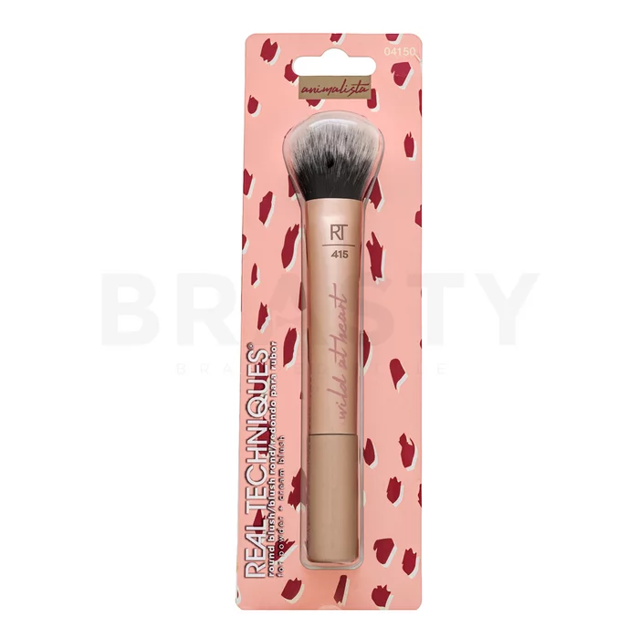 Real Techniques Animalista Round Blush Brush blush penseel