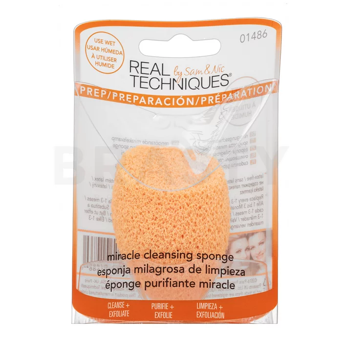 Real Techniques Miracle Cleansing Sponge čisticí houbička pro všechny typy pleti