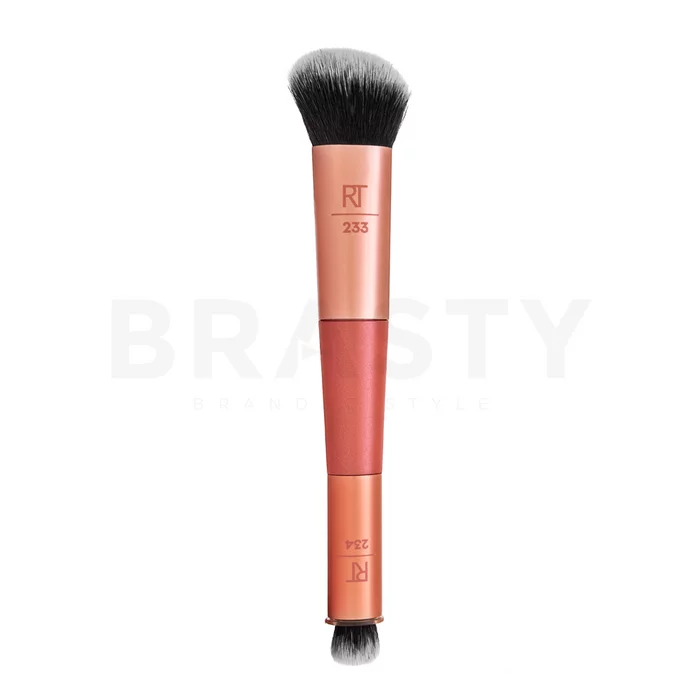 Real Techniques Dual Ended Bake + Set Brush kist za puder 2v1