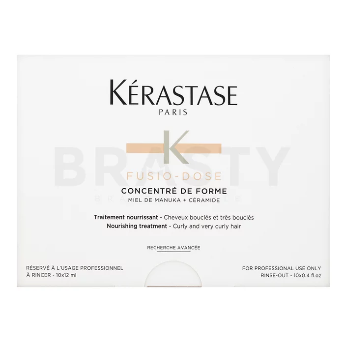 Kérastase Fusio-Dose Concentré De Forme vlasová kúra pro hrubé a nepoddajné vlasy 10 x 12 ml