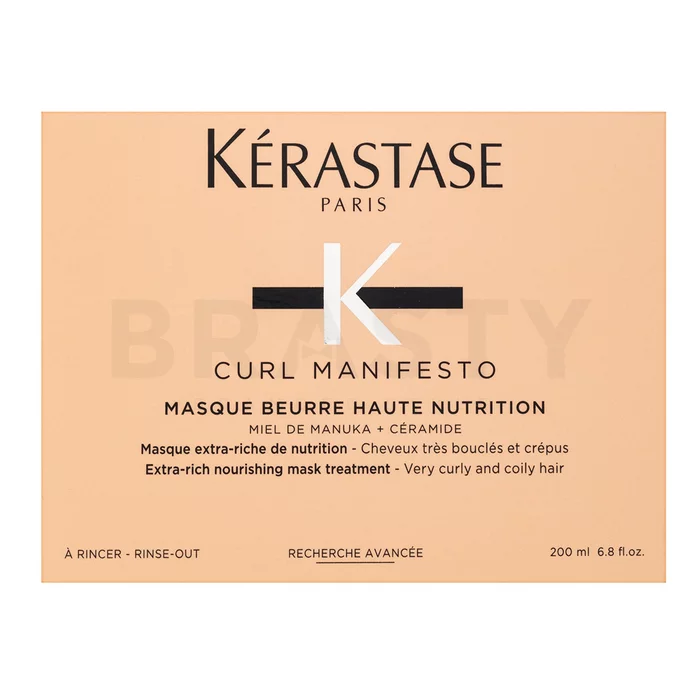 Kérastase Curl Manifesto Masque Beurre Haute Nutrition mască hrănitoare pentru păr ondulat si cret 200 ml