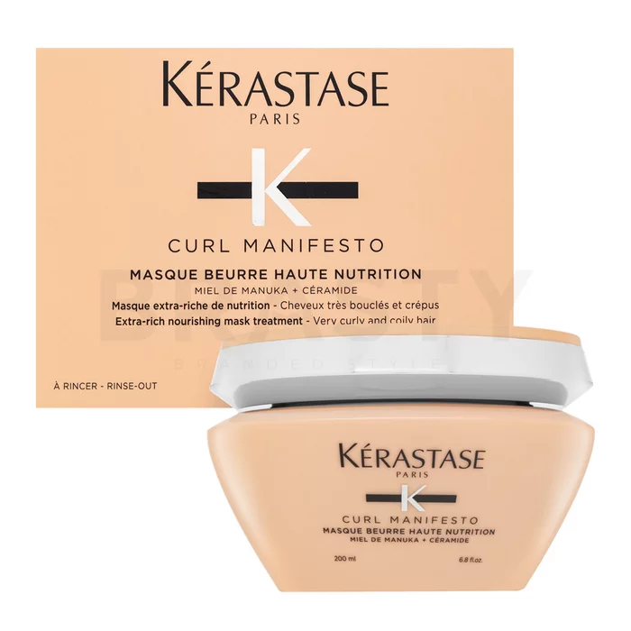 Kérastase Curl Manifesto Masque Beurre Haute Nutrition mască hrănitoare pentru păr ondulat si cret 200 ml