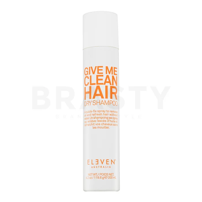 Eleven Australia Give Me Clean Hair Dry Shampoo suchý šampon pro rychle se mastící vlasy 200 ml